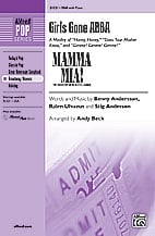 Girls gone Abba SSA choral sheet music cover